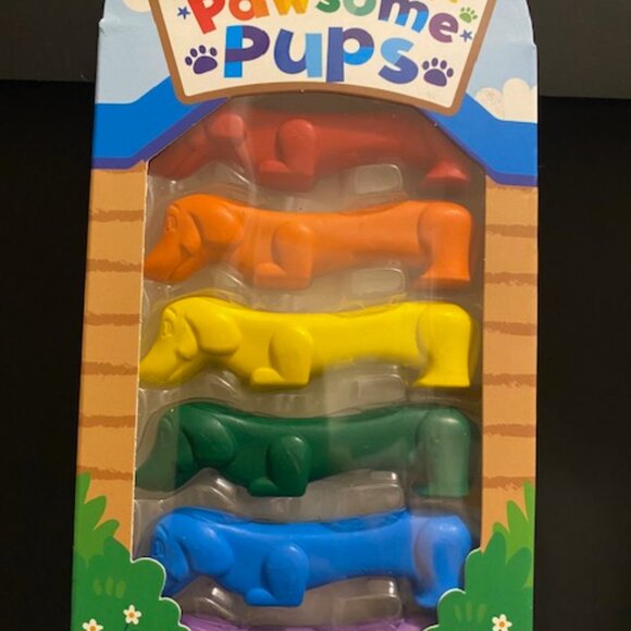 ooly:  Pawsome Pups 6ct  *NON TOXIC* * NOT INTENDED FOR CHILDREN UNDER 3 Y/O - Picture 1 of 6